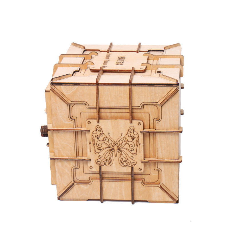 Treasure Box 3D Wooden Puzzle