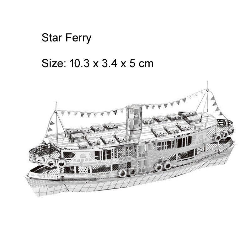 Marine Tranports 3D Metal Assembly Puzzle