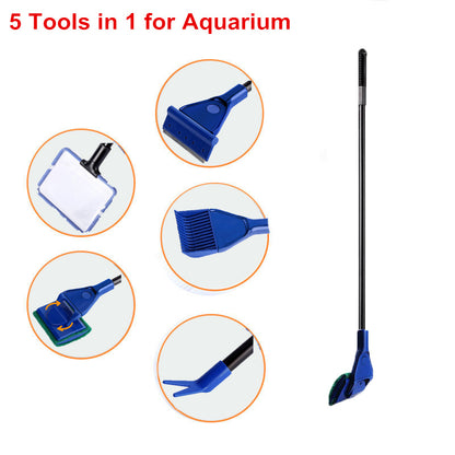 Cleaning Kit for Aquarium 5-in-1