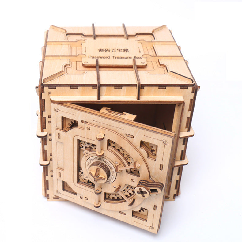 Treasure Box 3D Wooden Puzzle