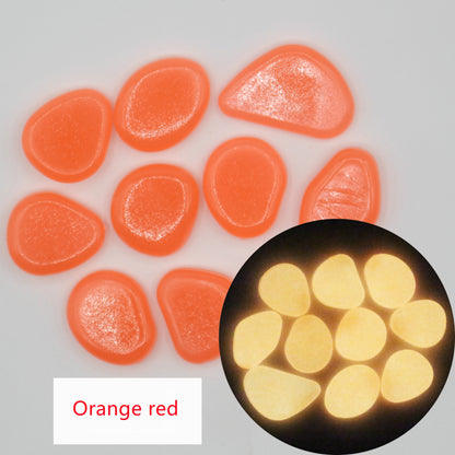 Artificial Fluorescent Luminous Pebbles