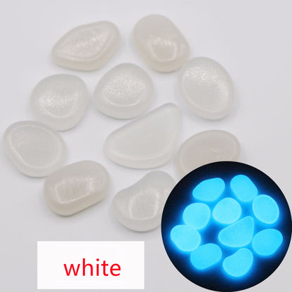 Artificial Fluorescent Luminous Pebbles