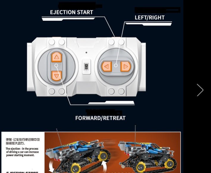 Technique Electrical Car Building Blocks Set