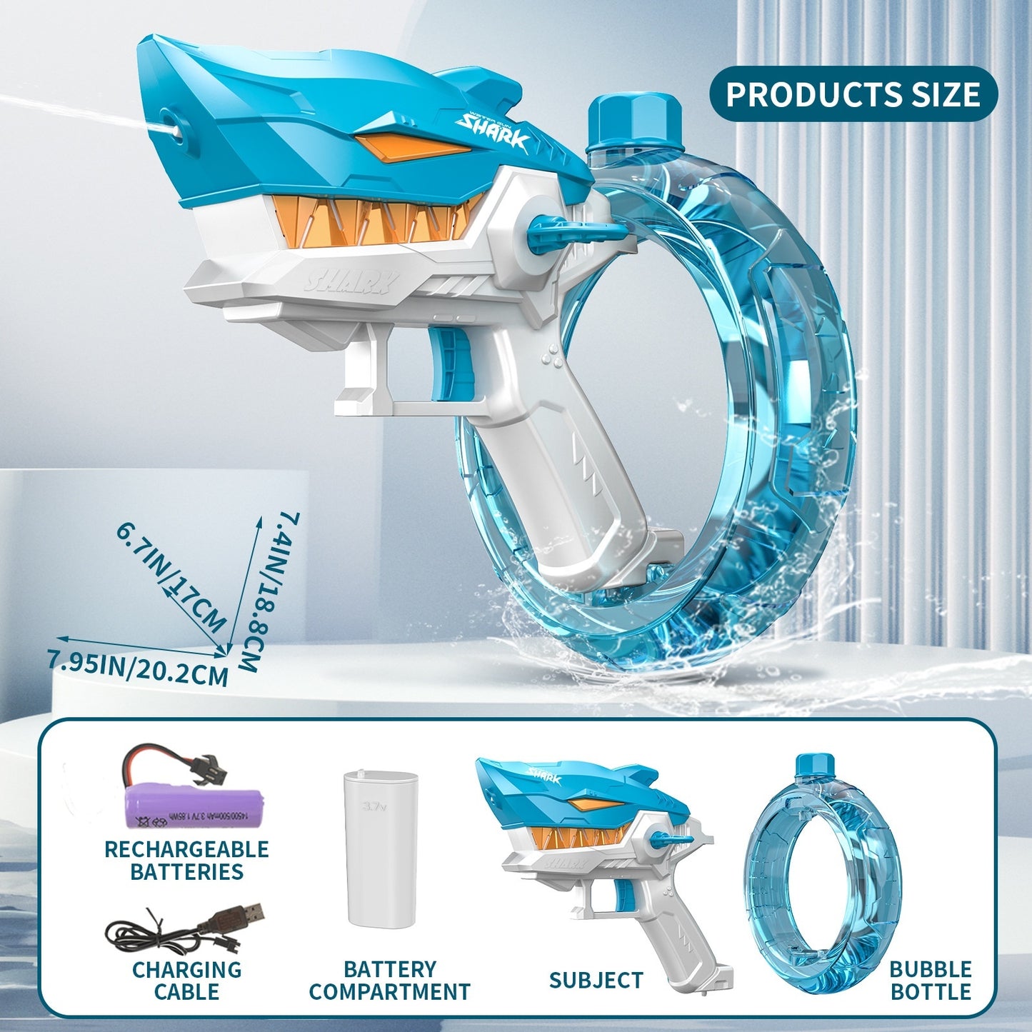 Shark Electric Water Gun