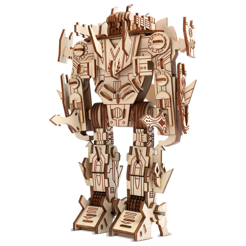 Transformers 3D Wooden Simulation Puzzle Model