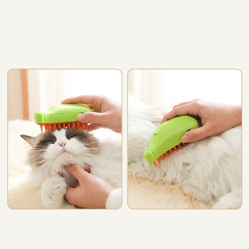 3 In 1 Steam Hair Removing and Grooming Brush