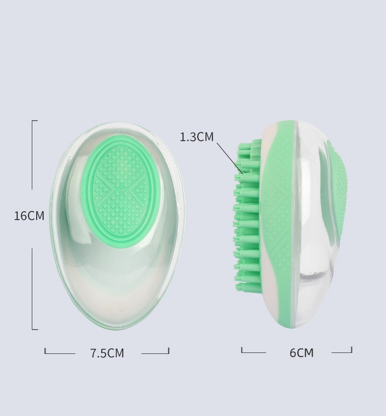 2-in-1 SPA Massage Comb and Hair Grooming Comb Bath Brush