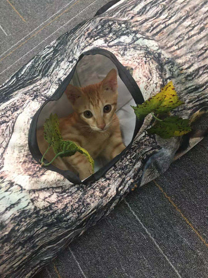 Tree Pattern Tunnel for Small Pets