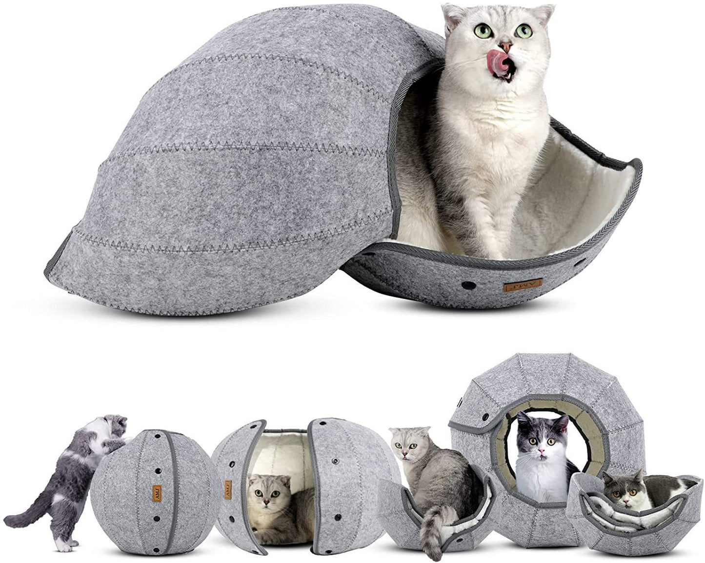 Indoor Foldable Cat Tunnel Toy