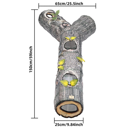 Tree Pattern Tunnel for Small Pets