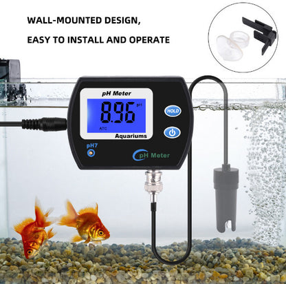 PH Meter Analyzer Resolution With Backlight for Aquarium