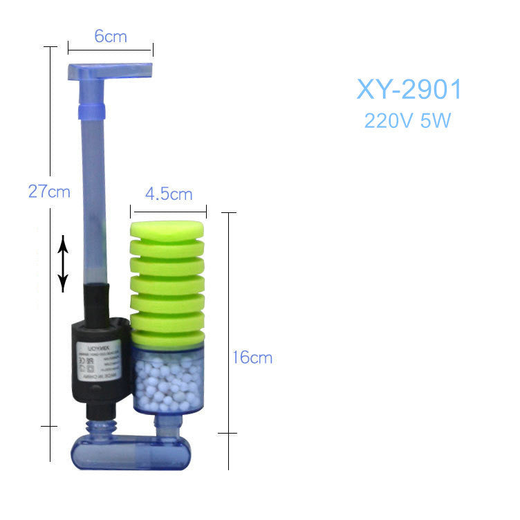 Multifunctional Aquarium Pump and Filter