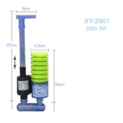 Multifunctional Aquarium Pump and Filter