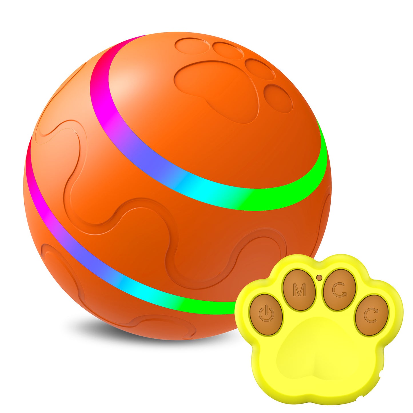 Self Rotating Intelligent Ball Toy