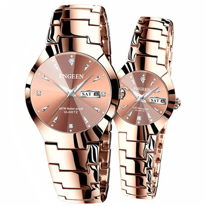 FNGEEN Quartz Couple Watches